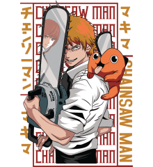 Chainsaw Dark Anime Vector